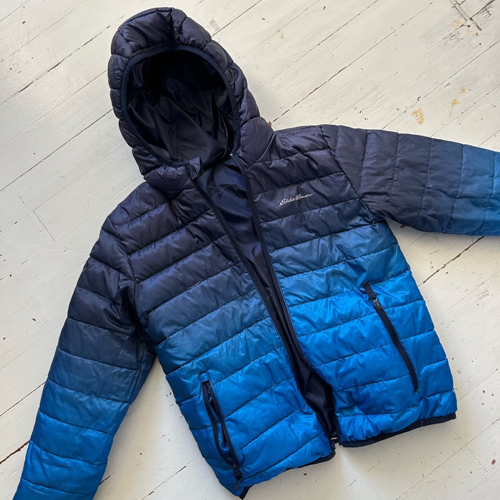 Eddie Bauer / reversible jacket / kids M 10-12